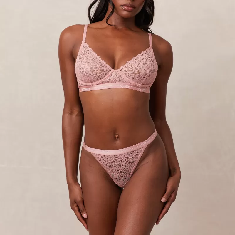 Flash Sale Lounge Underwear Balcony BH - Rosa