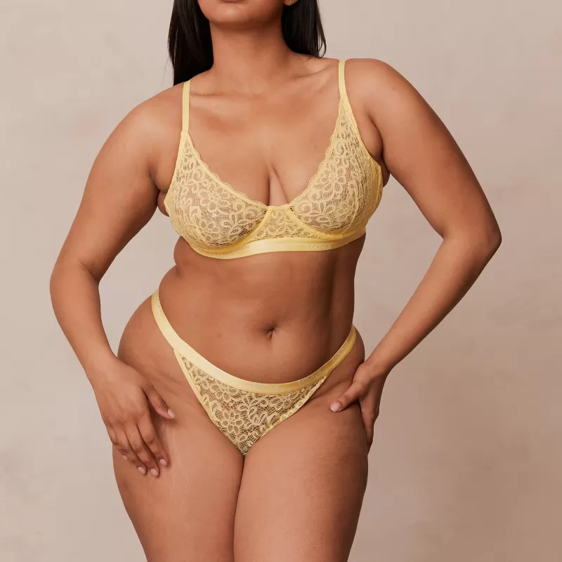 Discount Lounge Underwear Balcony BH - Zitrone