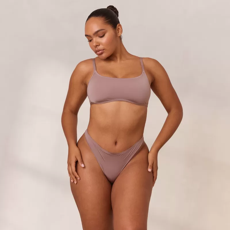 New Lounge Underwear Barely There Bralette - Mauve