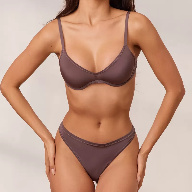 Store Lounge Underwear Barely There Plunge BH - Blaubeere