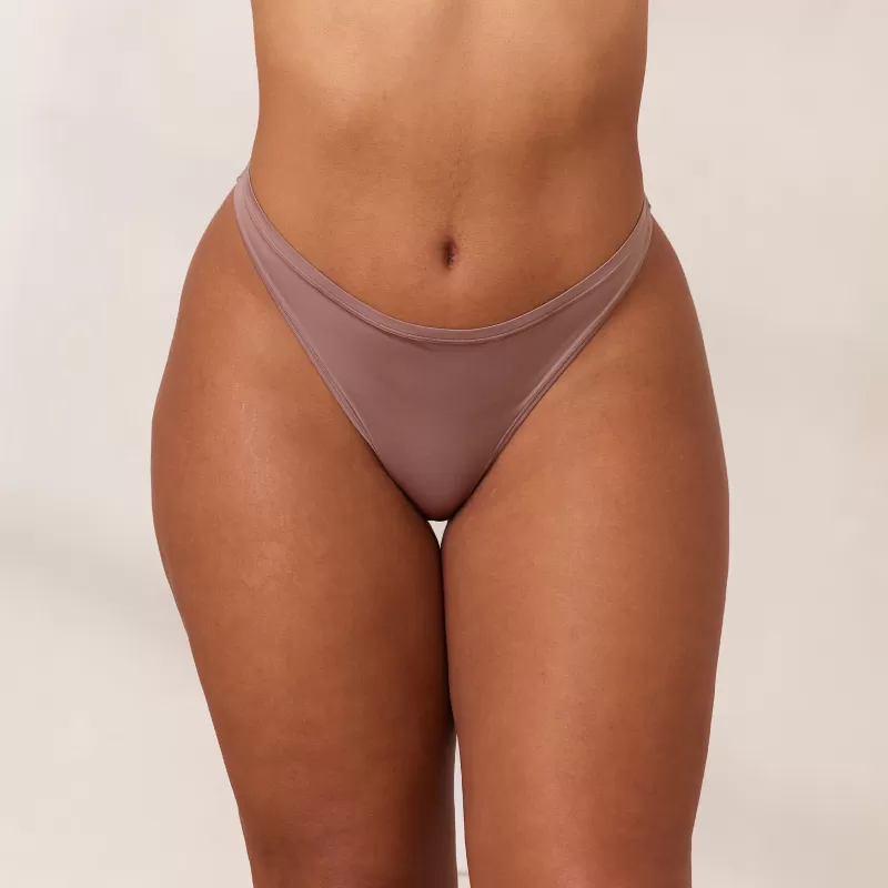Hot Lounge Underwear Barely There String - Mauve