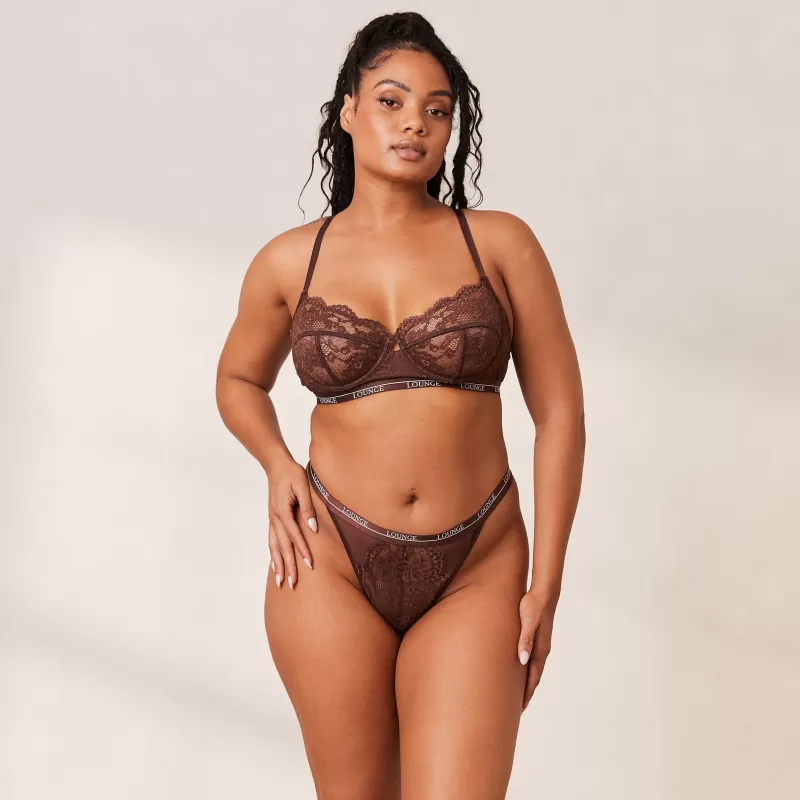 Online Lounge Underwear Blossom Balcony BH - Brünette
