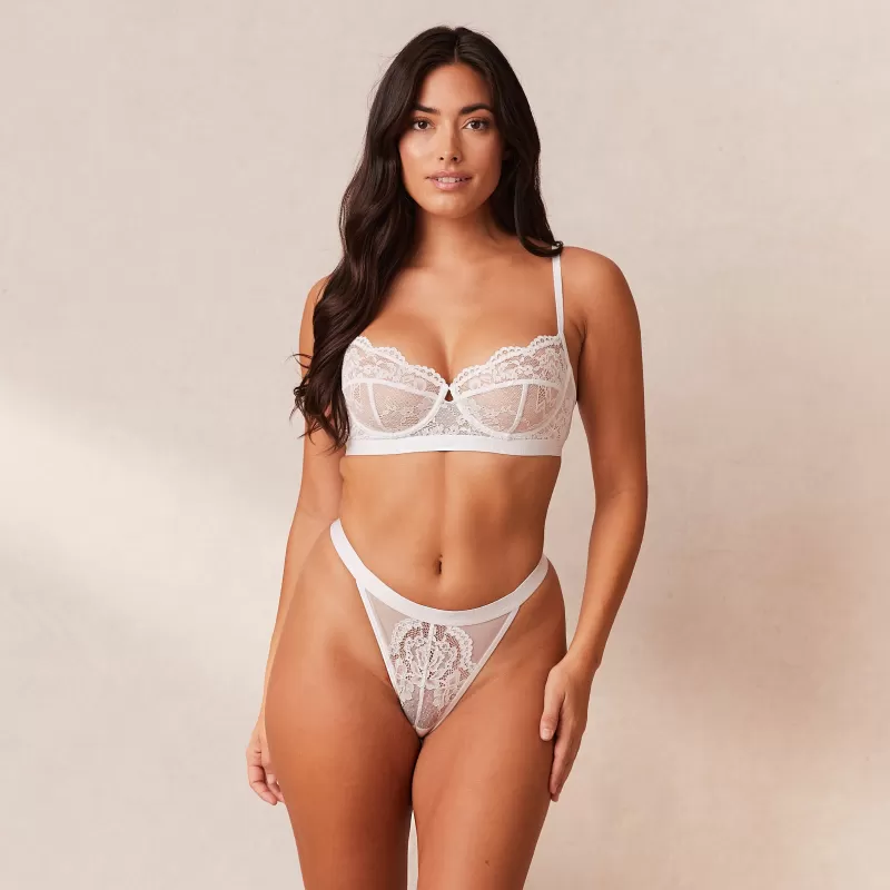 Fashion Lounge Underwear Blossom Balcony BH - Weiß