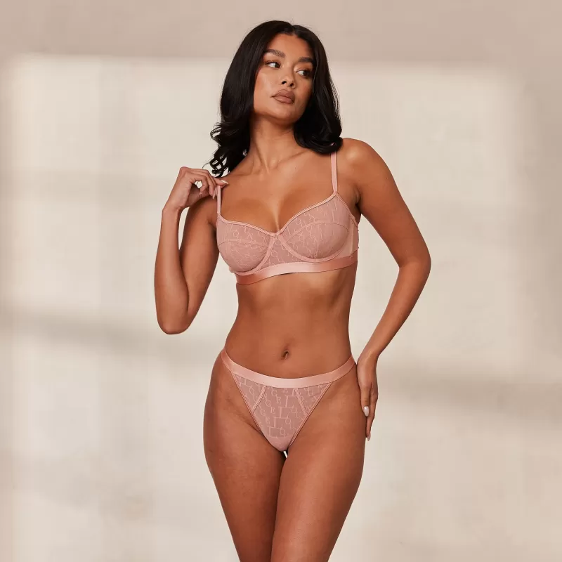 Shop Lounge Underwear Chic Balcony BH - Rosa