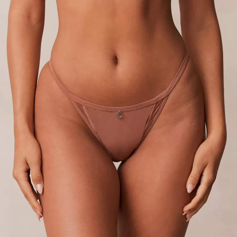 New Lounge Underwear Classic Slip - Mokka