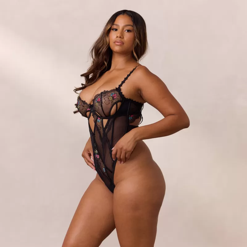 Cheap Lounge Underwear Enya Body - Schwarz