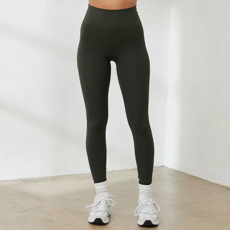 Discount Lounge Underwear Essential Leggings - Tannengrün