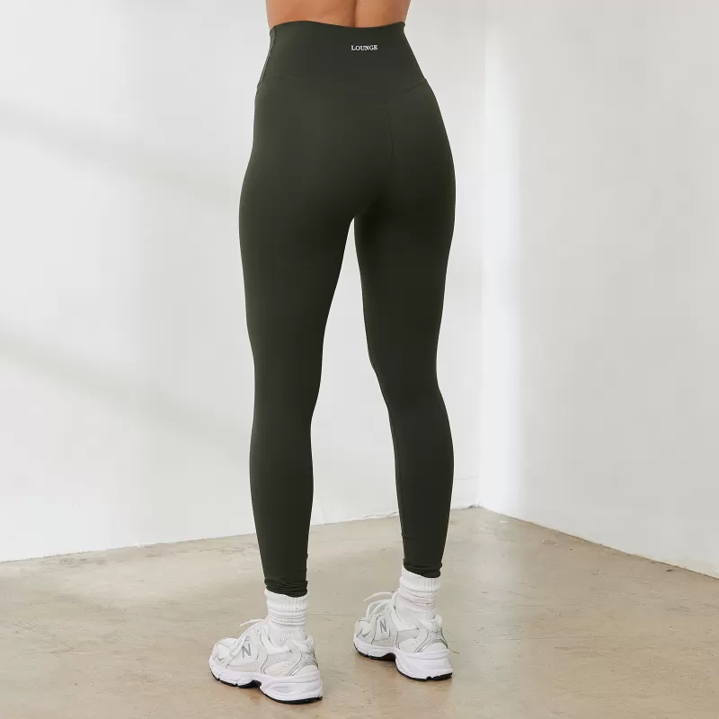 Discount Lounge Underwear Essential Leggings - Tannengrün