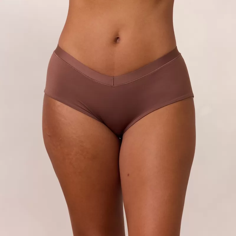 Online Lounge Underwear Everyday Comfort Boyshort - Muskat