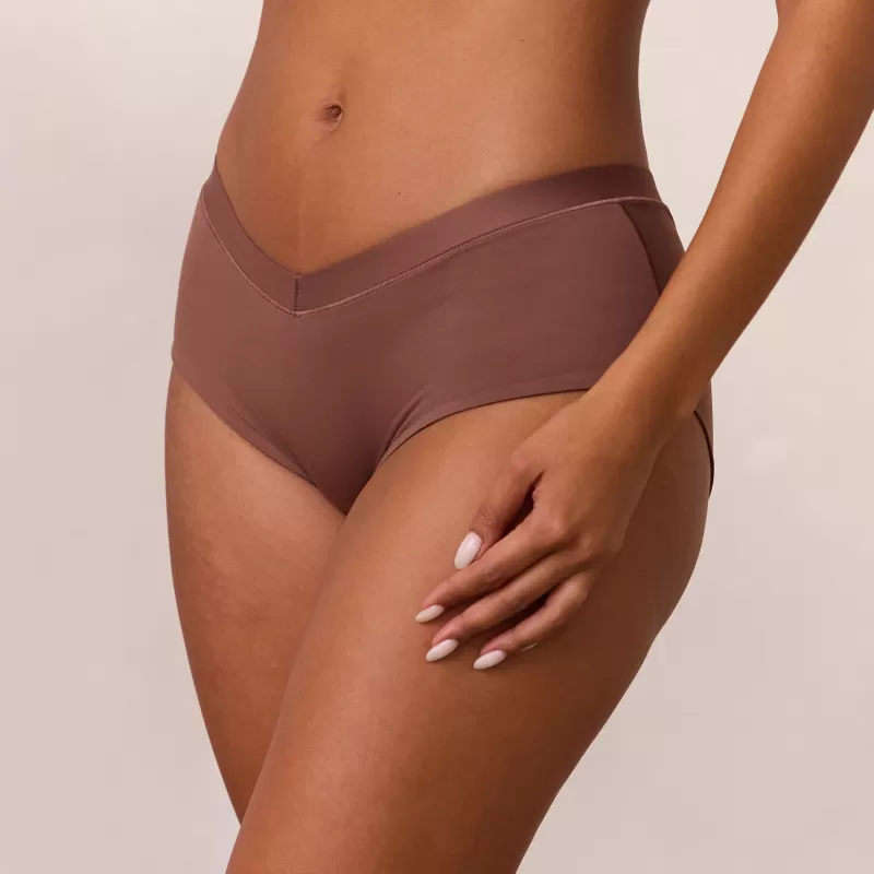 Online Lounge Underwear Everyday Comfort Boyshort - Muskat