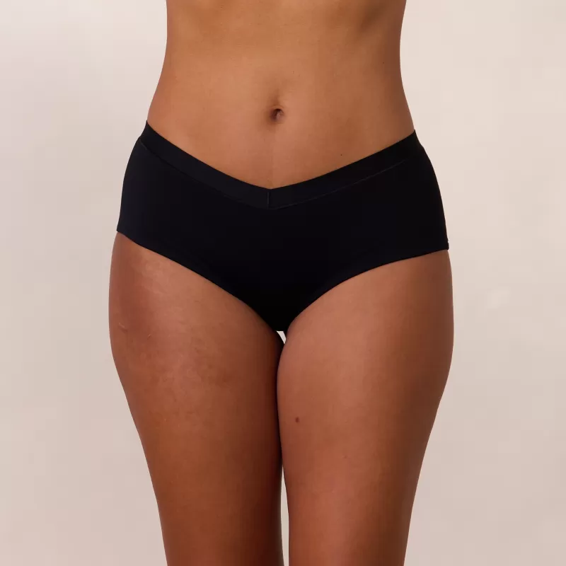 New Lounge Underwear Everyday Comfort Boyshort - Schwarz