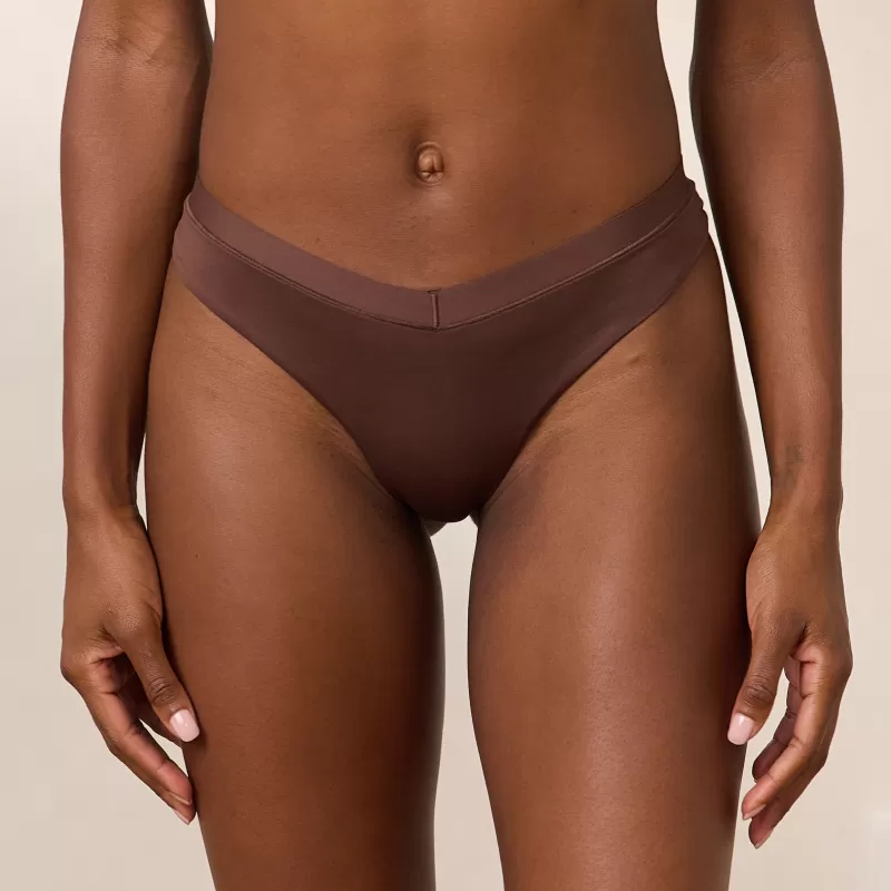 Fashion Lounge Underwear Everyday Comfort Brazilian - Kakao