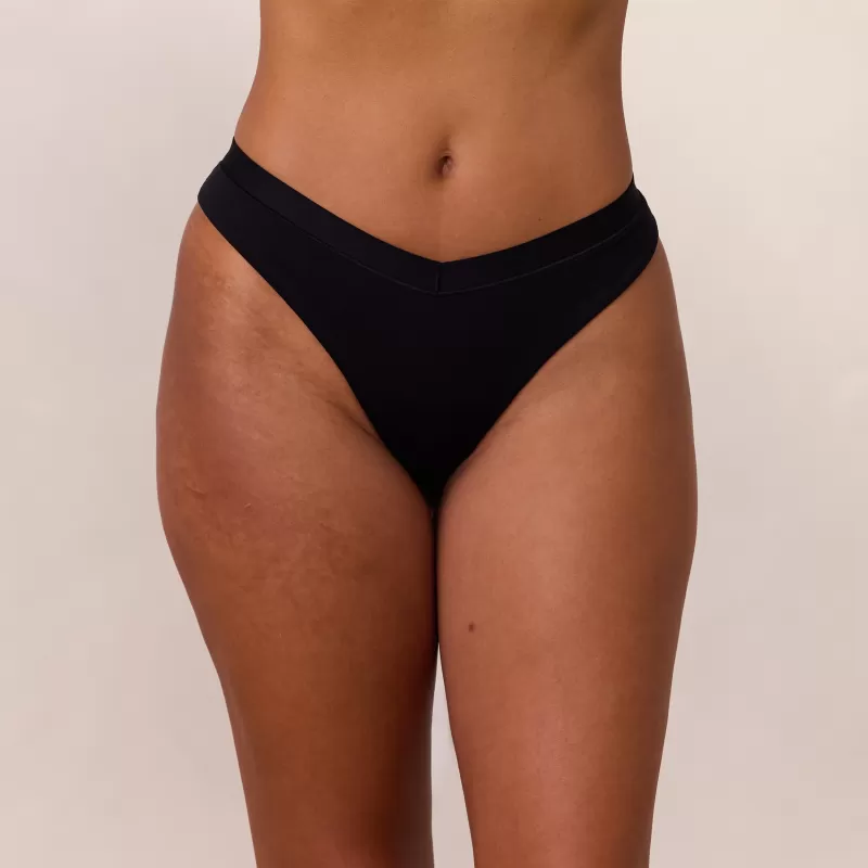 Discount Lounge Underwear Everyday Comfort Brazilian - Schwarz