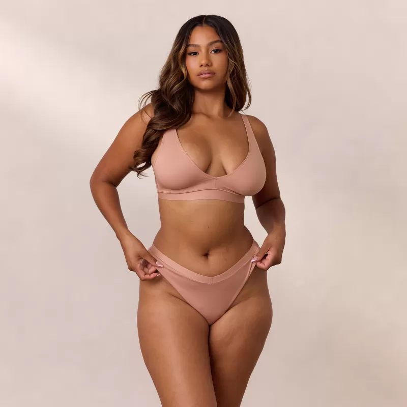 Shop Lounge Underwear Everyday Comfort Triangle BH - Honig