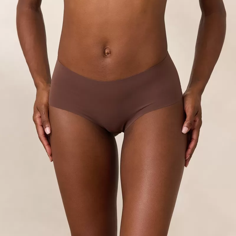 Hot Lounge Underwear Everyday Flex Boyshort - Kakao