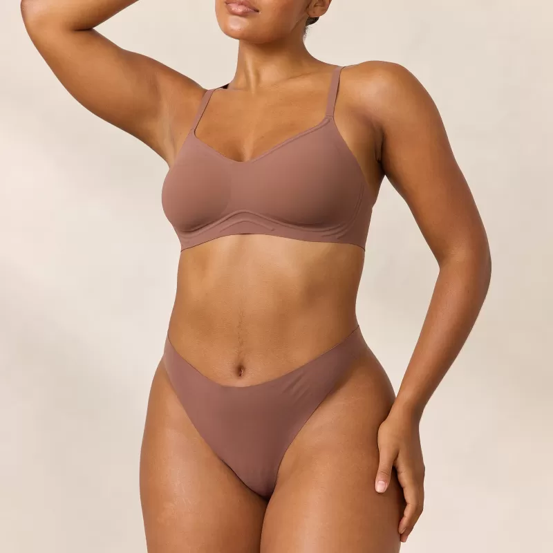 Shop Lounge Underwear Everyday Flex Bralette - Muskat