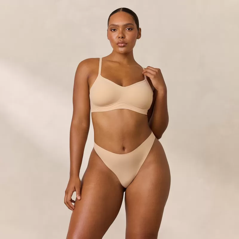 Online Lounge Underwear Everyday Flex Bralette - Sand