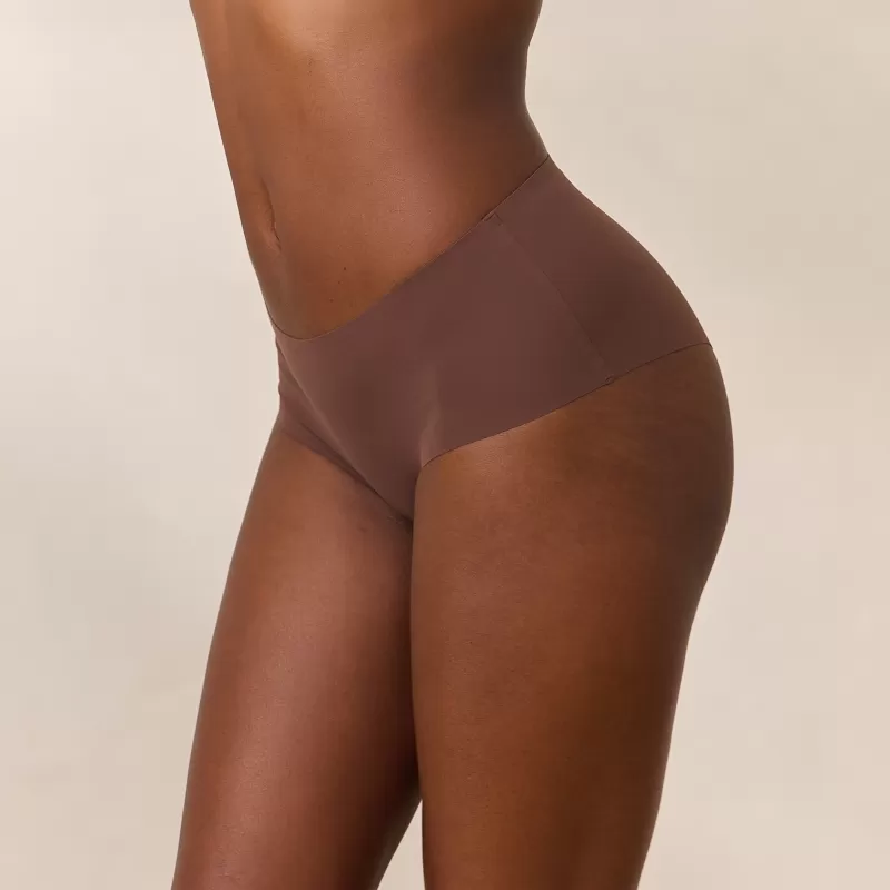Online Lounge Underwear Everyday Form Boyshort - Kakao