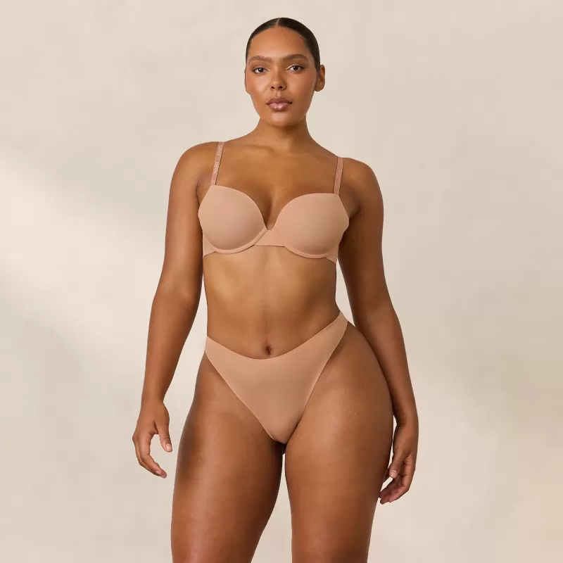 Clearance Lounge Underwear Everyday Form T-Shirt BH - Honig