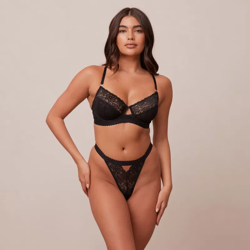 Fashion Lounge Underwear Flair Balcony BH - Schwarz
