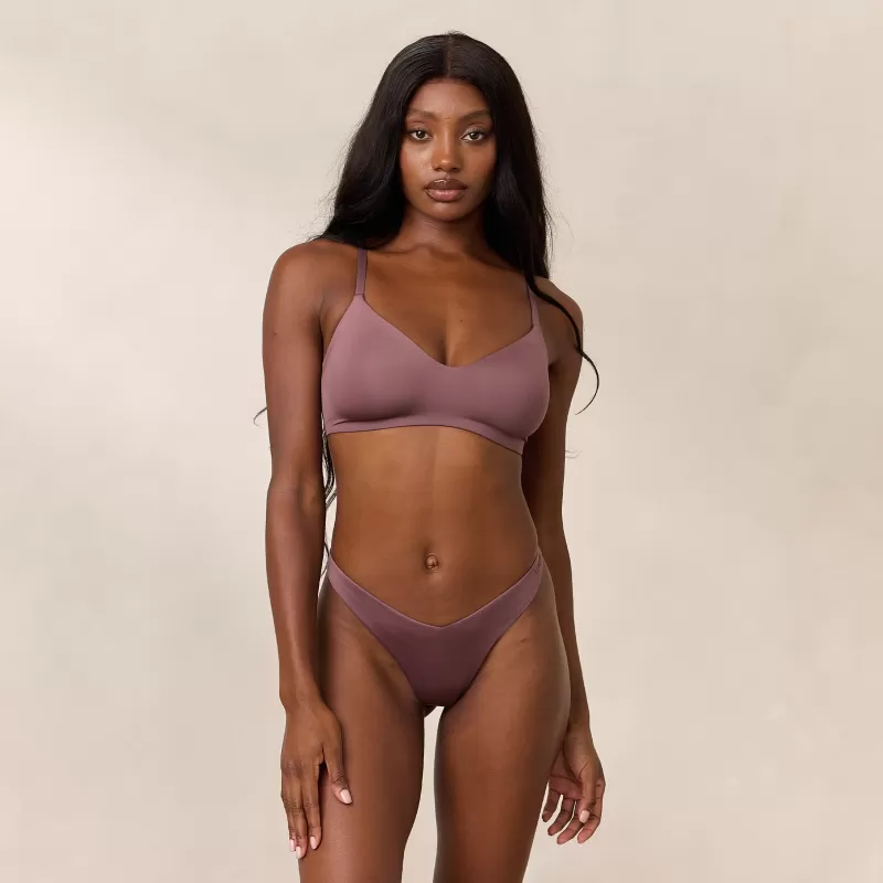 Shop Lounge Underwear Free Form BH - Pflaume