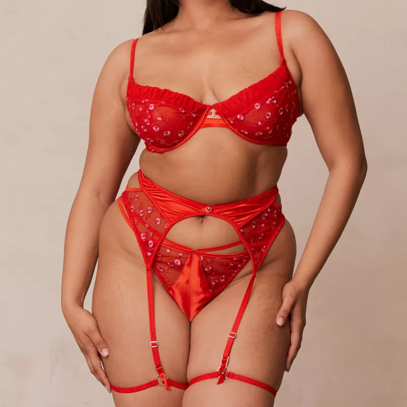 New Lounge Underwear Katya Intimates BH (Set) - Rot