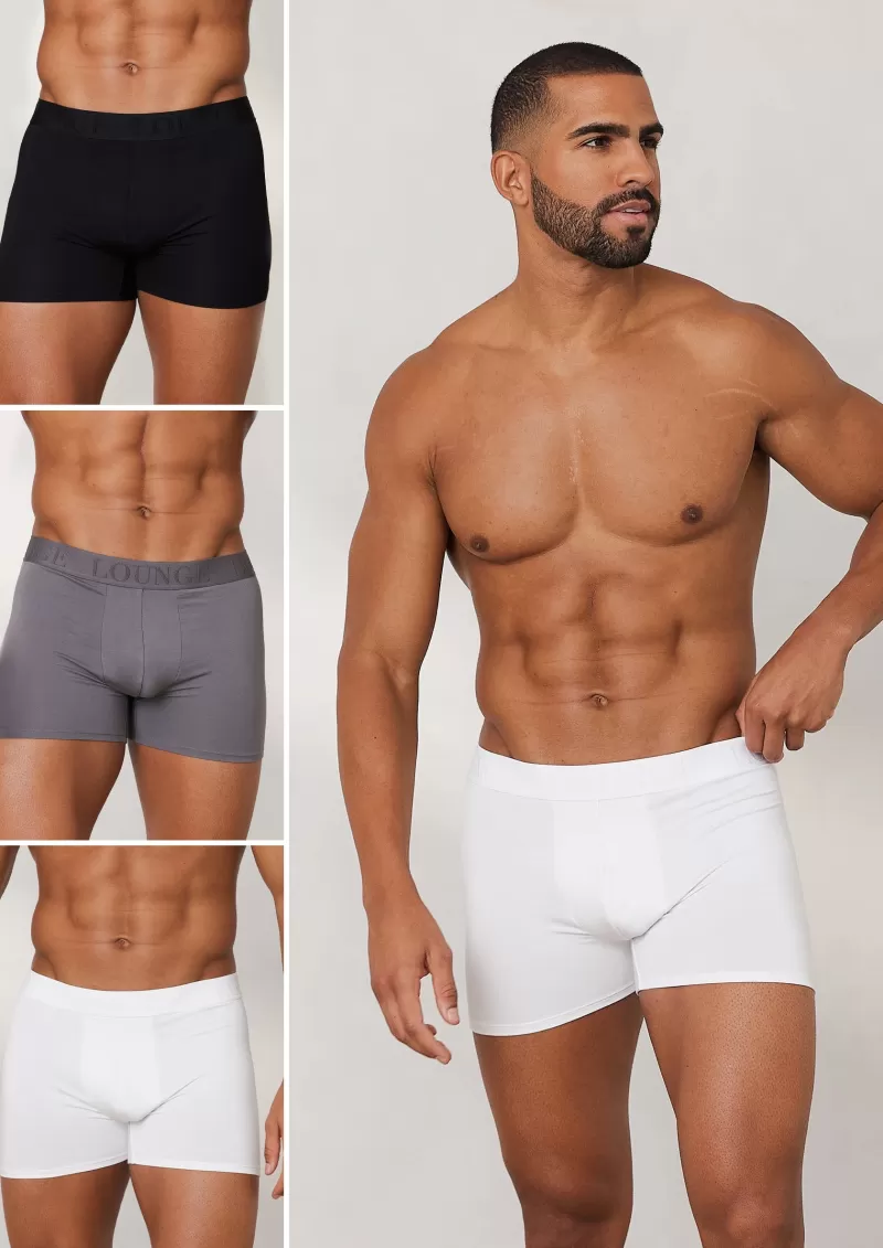 Store Lounge Underwear Luxe Herren-Boxer (3er Paket) - pack Multi