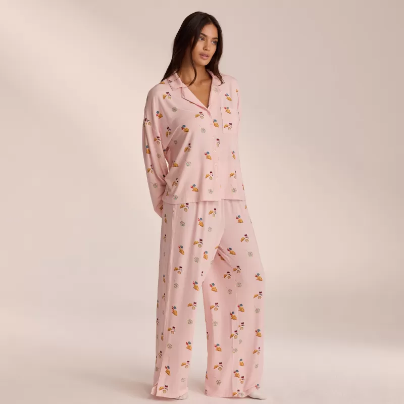 Store Lounge Underwear Modal Pyjamahose - Rosa