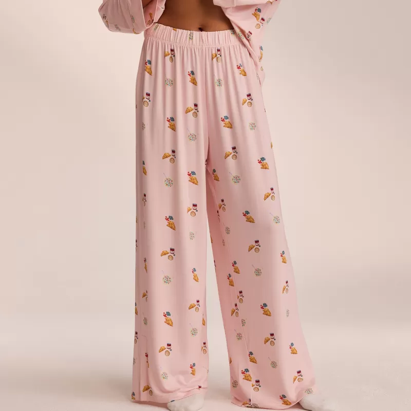 Store Lounge Underwear Modal Pyjamahose - Rosa