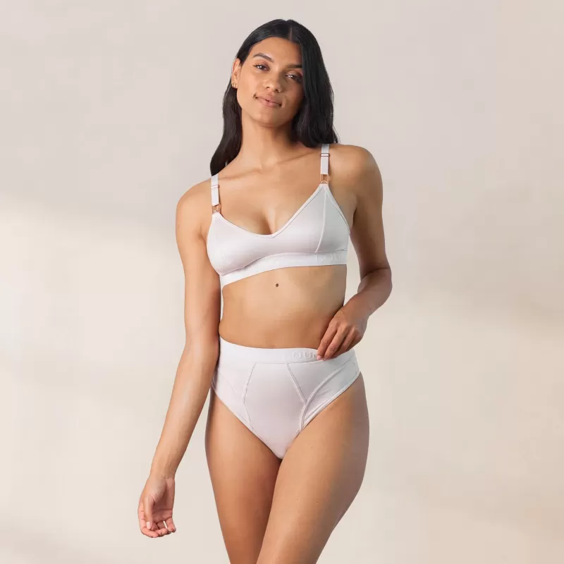 Online Lounge Underwear Nurture Still-BH - Crèmefarben