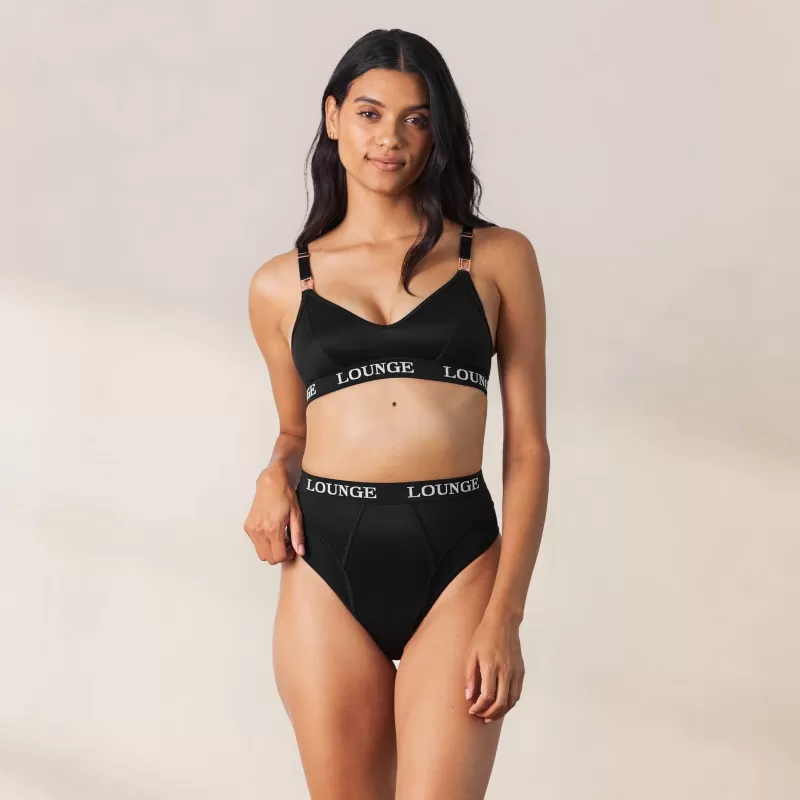 Best Lounge Underwear Nurture Still-BH - Schwarz