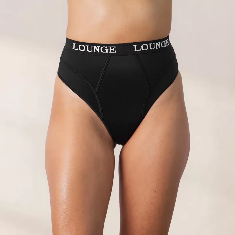 Cheap Lounge Underwear Nurture String - Schwarz