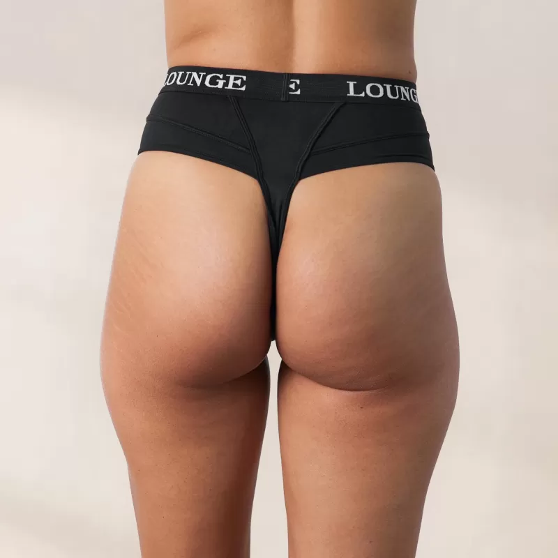 Cheap Lounge Underwear Nurture String - Schwarz