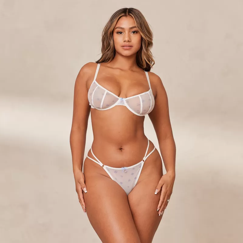Discount Lounge Underwear Perrie Intimates BH (Set) - Weiß