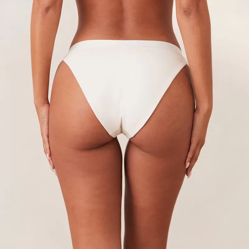 Cheap Lounge Underwear Ribbed Mindful Slip - Weiß
