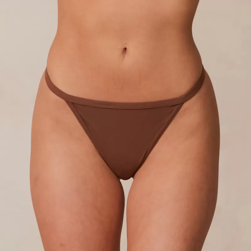 Shop Lounge Underwear Sculpt G-string - Kastanienfarbe