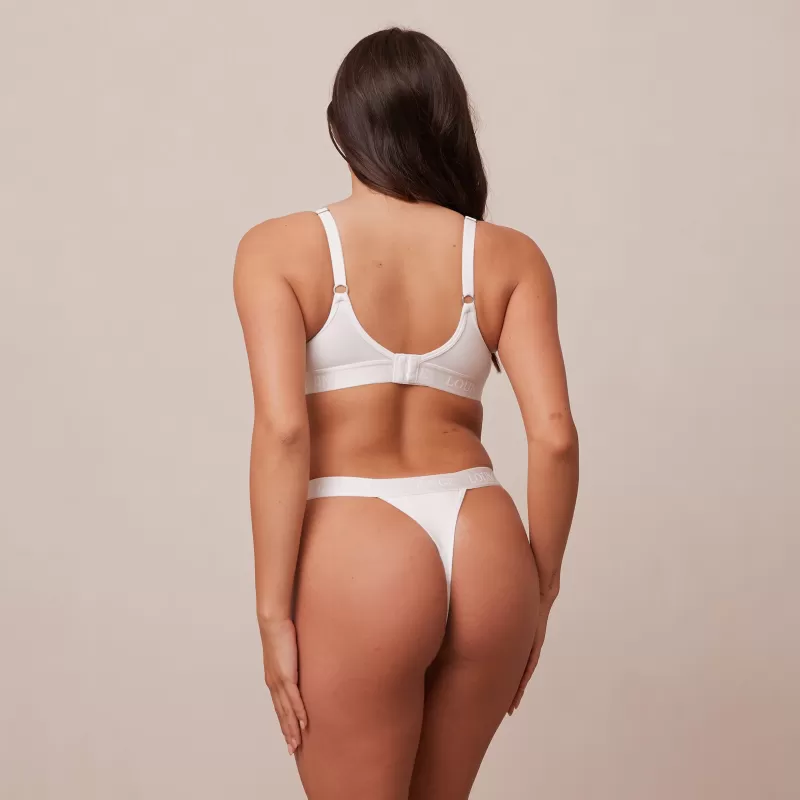 Flash Sale Lounge Underwear Sleek Mindful BH - Weiß