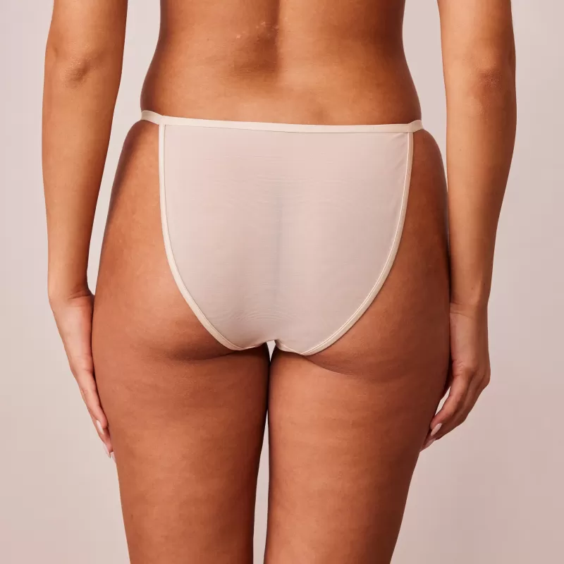 Clearance Lounge Underwear Soft Satin Slip - Milchkaffee