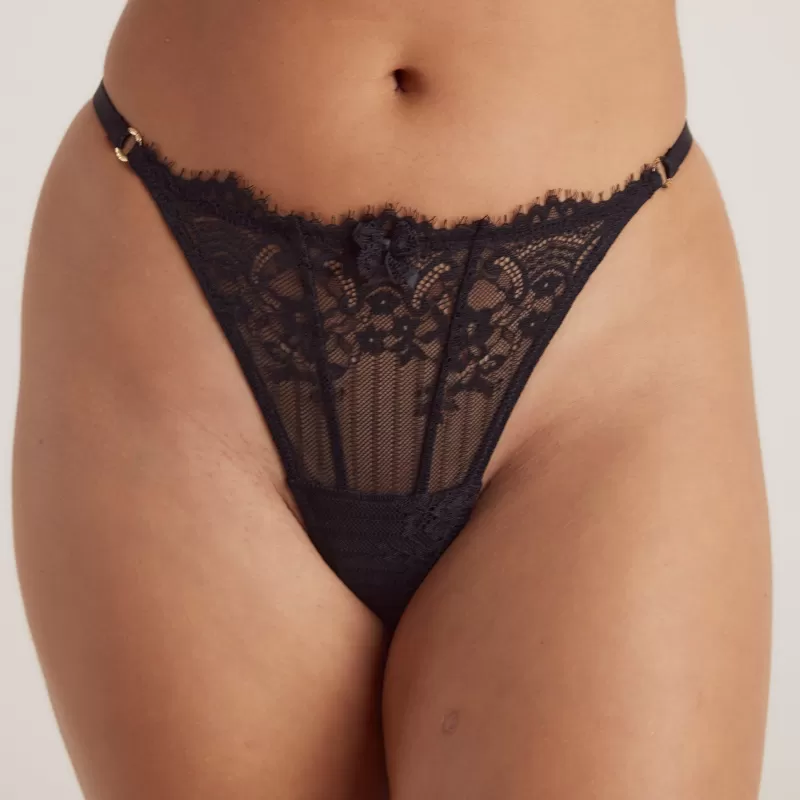 Sale Lounge Underwear Tempt String - Schwarz