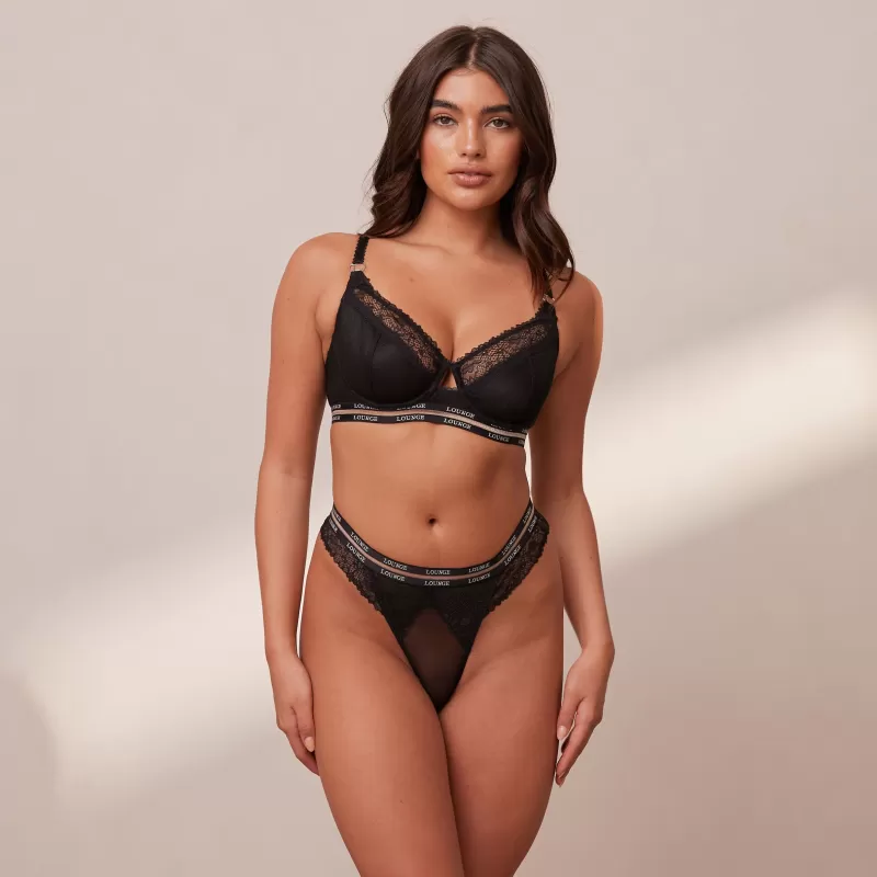 Fashion Lounge Underwear Vogue Balcony BH - Schwarz