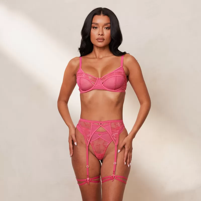 Fashion Lounge Underwear Whitney Intimates BH (Set) - Heißes Rosa
